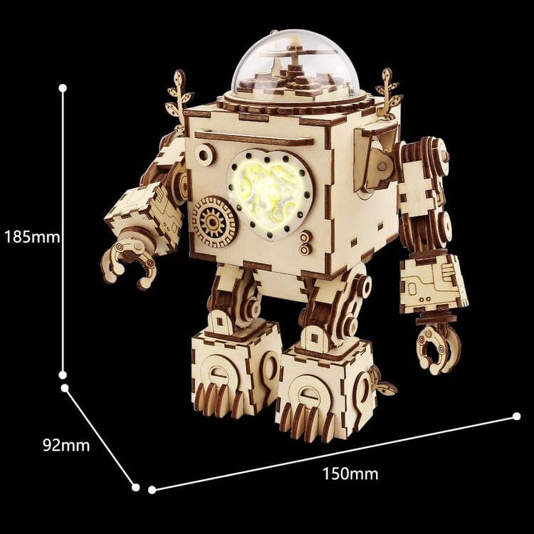 ROEAM601 Steam Punk Music Box; Orpheus | RUI YONG HOBBY
